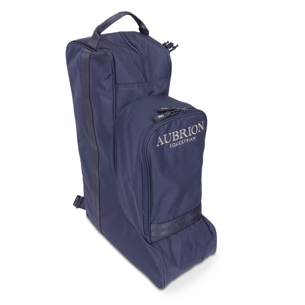 Aubrion Equestrian Hat, Whip and Boot Bag - Navy in Navy