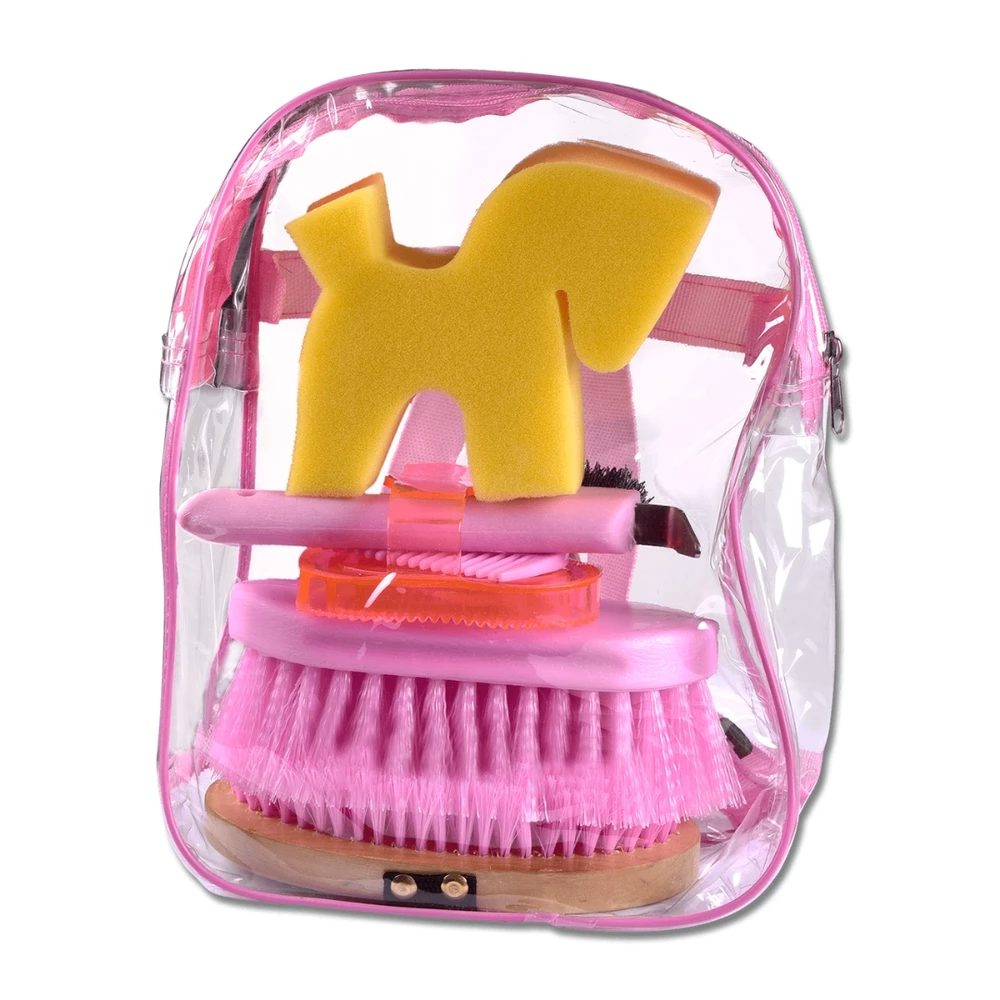 Equi-Sential Grooming Kit Backpack - Pink in Pink