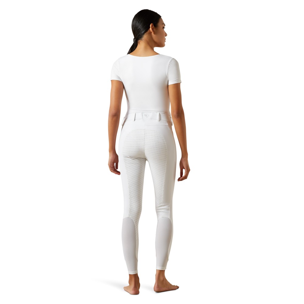 Ariat Tri Factor NT Full Seat Breech - White 