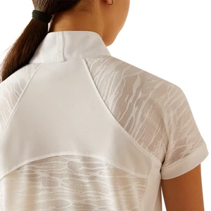 Ariat Youth Aptos Vent 2.0 Short Sleeve Show Shirt - White in White