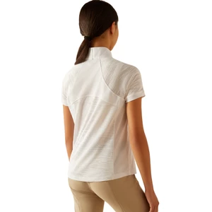 Ariat Youth Aptos Vent 2.0 Short Sleeve Show Shirt - White in White