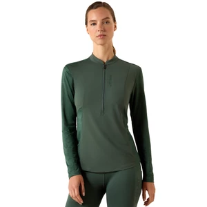 Ariat Womens Breathe 1/2 Zip Long Sleeve Baselayer - Monstera in Monstera