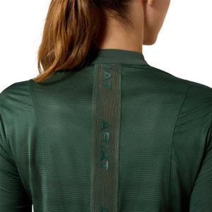 Ariat Womens Breathe 1/2 Zip Long Sleeve Baselayer - Monstera in Monstera