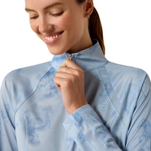 Ariat Womens Sunstopper 3.0 Long Sleeve Baselayer - St. Tropez Mirage Print in St. Tropez Mirage Print