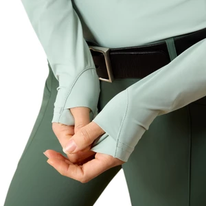 Ariat SolVeil 1/2 Zip Baselayer - Blue Surf in Blue Surf