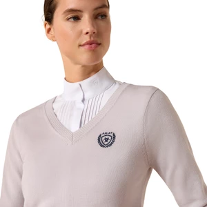 Ariat Saluut Sweater - Heather Grey in Heather Grey