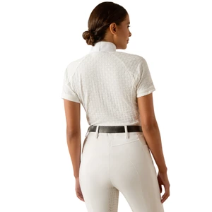 Ariat Womens Showstopper X Short Sleeve Show Shirt - White in White