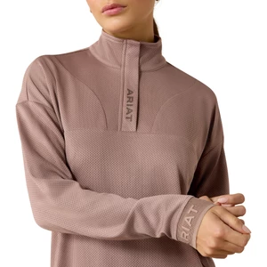 Ariat Womens Breathe 1/2 Zip Pullover - Antler 