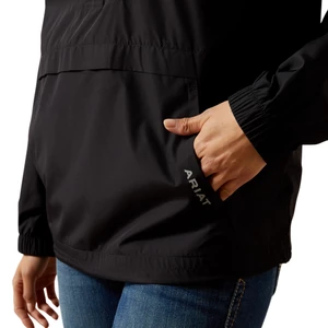 Ariat Womens Whisper Pullover Jacket - Black in Black