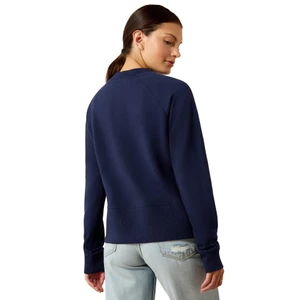 Ariat Womens Martine Sweatshirt - Navy in Navy