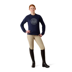 Ariat Youth Martine Sweatshirt - Navy in Navy