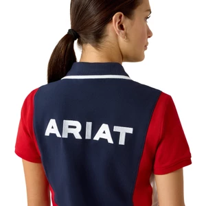 Ariat Taryn Polo - Navy/Red 