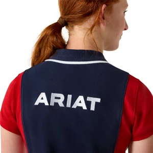 Ariat Taryn Polo - Navy/Red 