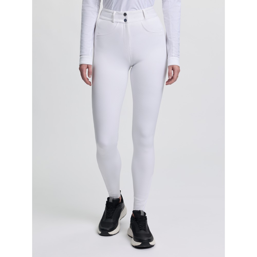 LeMieux Cami Sculpt Full Seat Breech - White 