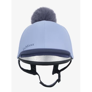 LeMieux Classique Pom Hat Silk - Powder Blue in Powder Blue