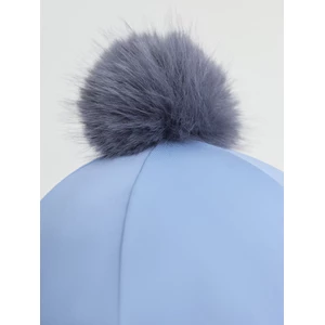 LeMieux Classique Pom Hat Silk - Powder Blue in Powder Blue