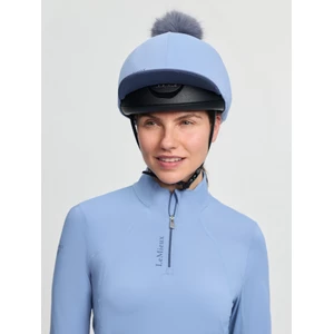 LeMieux Classique Pom Hat Silk - Powder Blue in Powder Blue