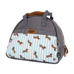 QHP Safety helmet bag Stable Buddy - Dachshund in Dachshund