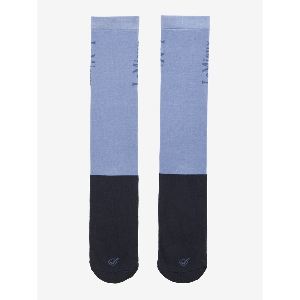LeMieux Competition Socks 2 Pack - Powder Blue 