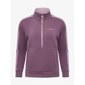 LeMieux Connie Half Zip Sweat - Mallow in Mallow