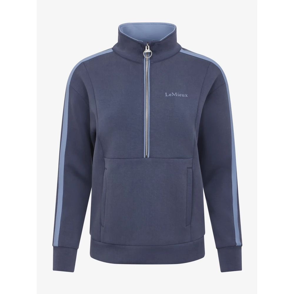 LeMieux Connie Half Zip Sweat - Shadow in Shadow