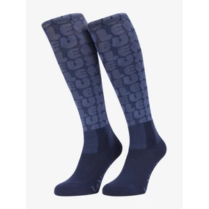 LeMieux Footsie Socks - Bubble Font Shadow in Bubble Font Shadow