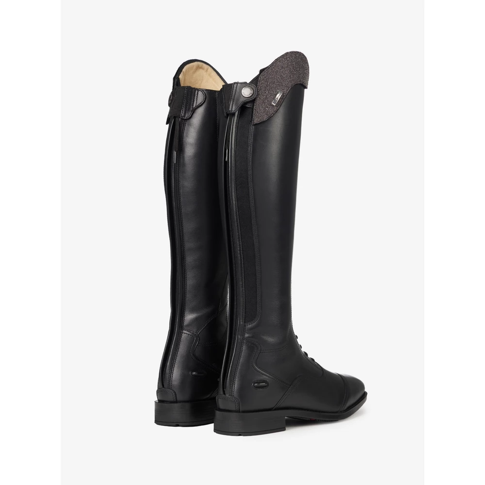 LeMieux Junior Interchangeable Riding Boot Regular - Black in Black