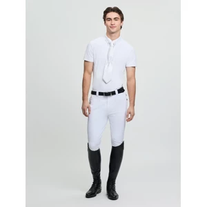 LeMieux Mens Short Sleeve Show Shirt - White 