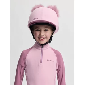 LeMieux Mini Double Pom Hat Silk - Fondant in Fondant