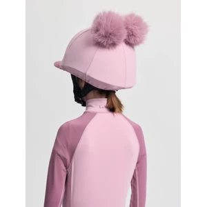 LeMieux Mini Double Pom Hat Silk - Fondant 
