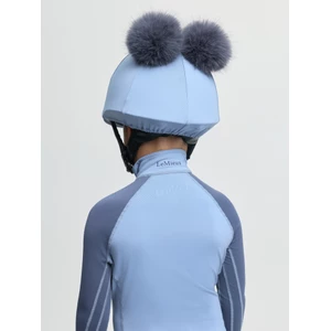 LeMieux Mini Double Pom Hat Silk - Powder Blue 