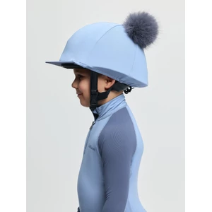 LeMieux Mini Double Pom Hat Silk - Powder Blue in Powder Blue