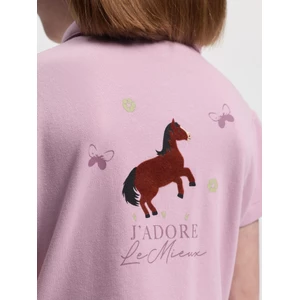 LeMieux Mini Polo Shirt - Fondant in Fondant