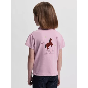 LeMieux Mini Polo Shirt - Fondant in Fondant