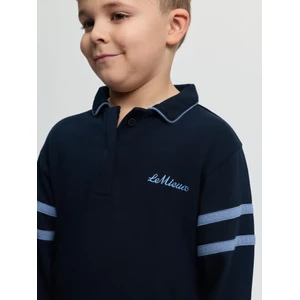 LeMieux Mini Robbie Rugby Shirt - Navy in Navy