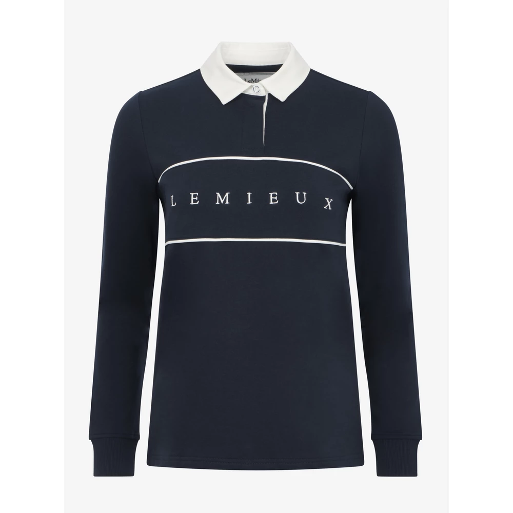 LeMieux Rochelle Rugby Shirt - Navy in Navy