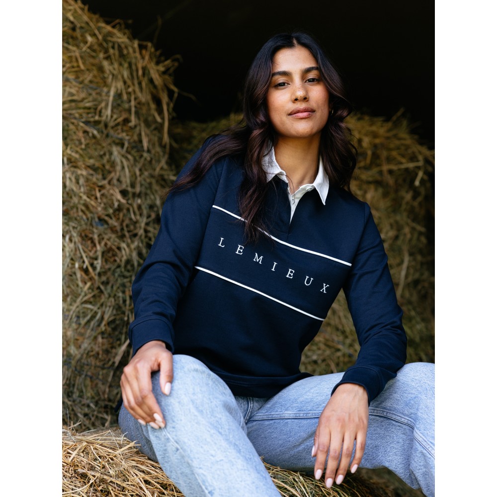 LeMieux Rochelle Rugby Shirt - Navy 