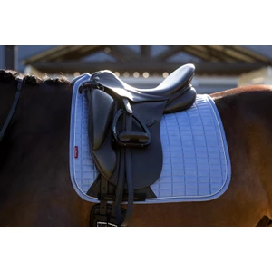 LeMieux Suede Dressage Square - Powder Blue in Powder Blue