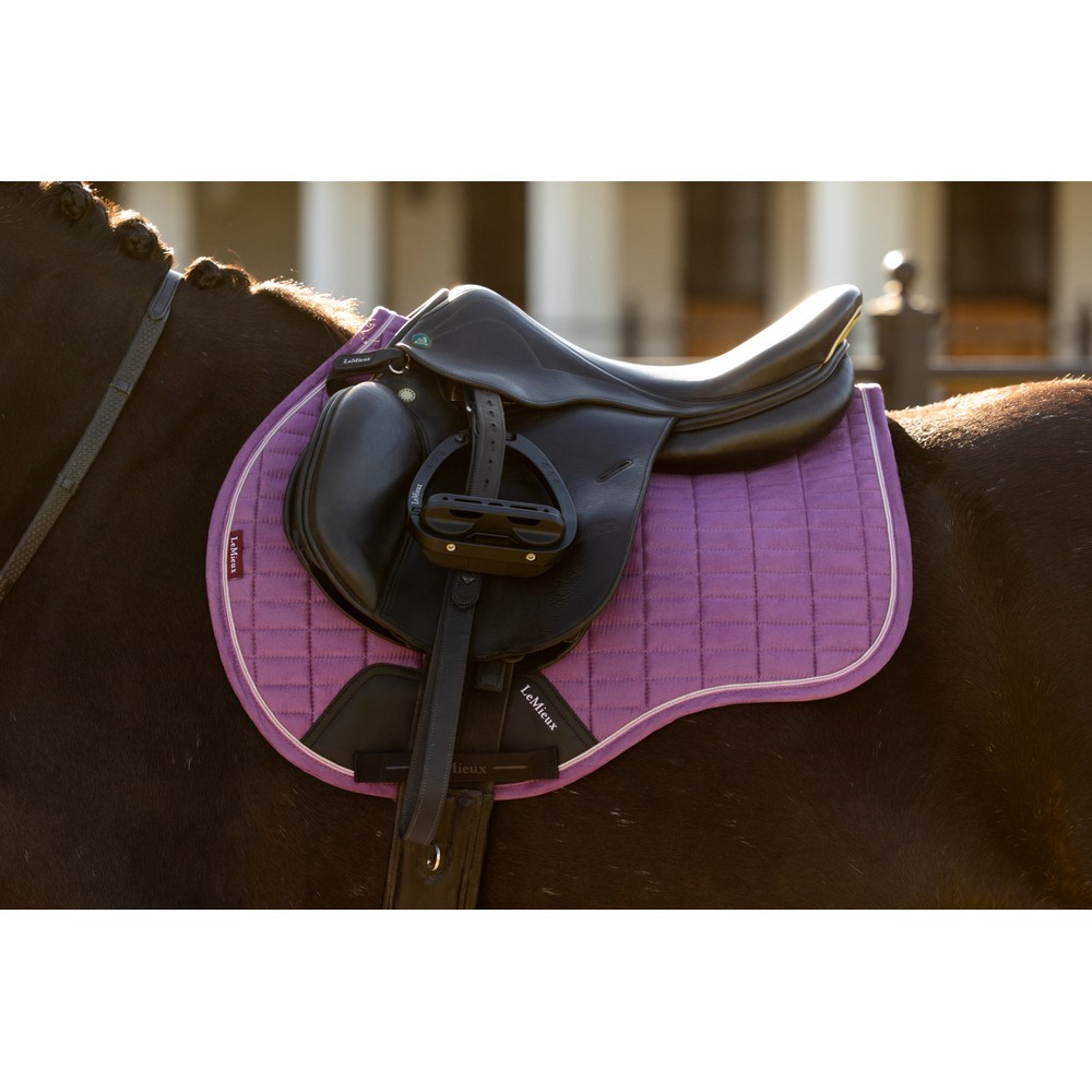 LeMieux Suede GP Square - Mallow 