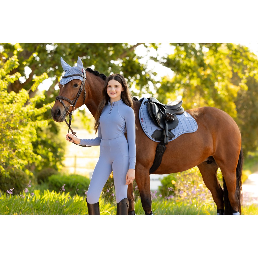 LeMieux Suede GP Square - Powder Blue 