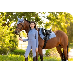 LeMieux Suede GP Square - Powder Blue in Powder Blue