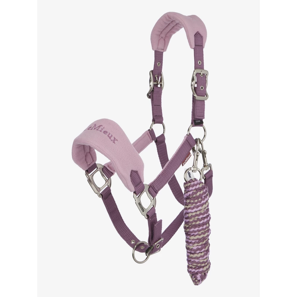 LeMieux Vogue Headcollar & Leadrope - Mallow in Mallow