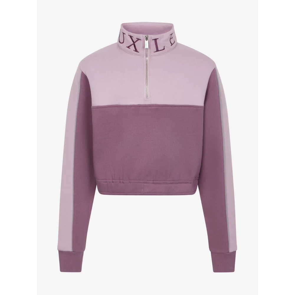 LeMieux Young Rider Cropped Kate Quarter Zip - Mallow in Mallow