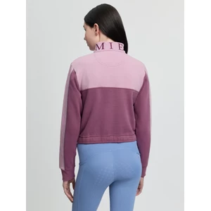 LeMieux Young Rider Cropped Kate Quarter Zip - Mallow 