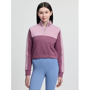 LeMieux Young Rider Cropped Kate Quarter Zip - Mallow in Mallow