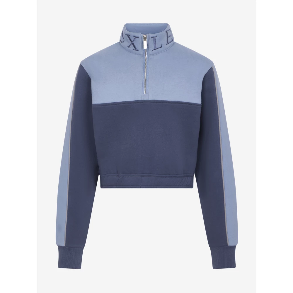 LeMieux Young Rider Cropped Kate Quarter Zip - Shadow in Shadow