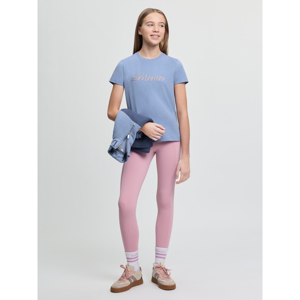 LeMieux Young Rider Cropped Kate Quarter Zip - Shadow 