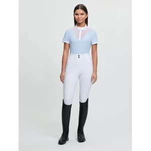 LeMieux Young Rider Eva Short Sleeve Show Shirt - Mist 