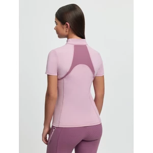 LeMieux Young Rider Mia Mesh Base Layer - Fondant in Fondant