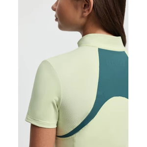 LeMieux Young Rider Mia Mesh Base Layer - Macaron in Macaron